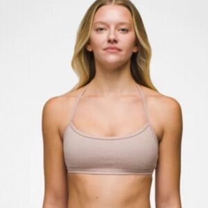 Prana women's light beige halter bralette